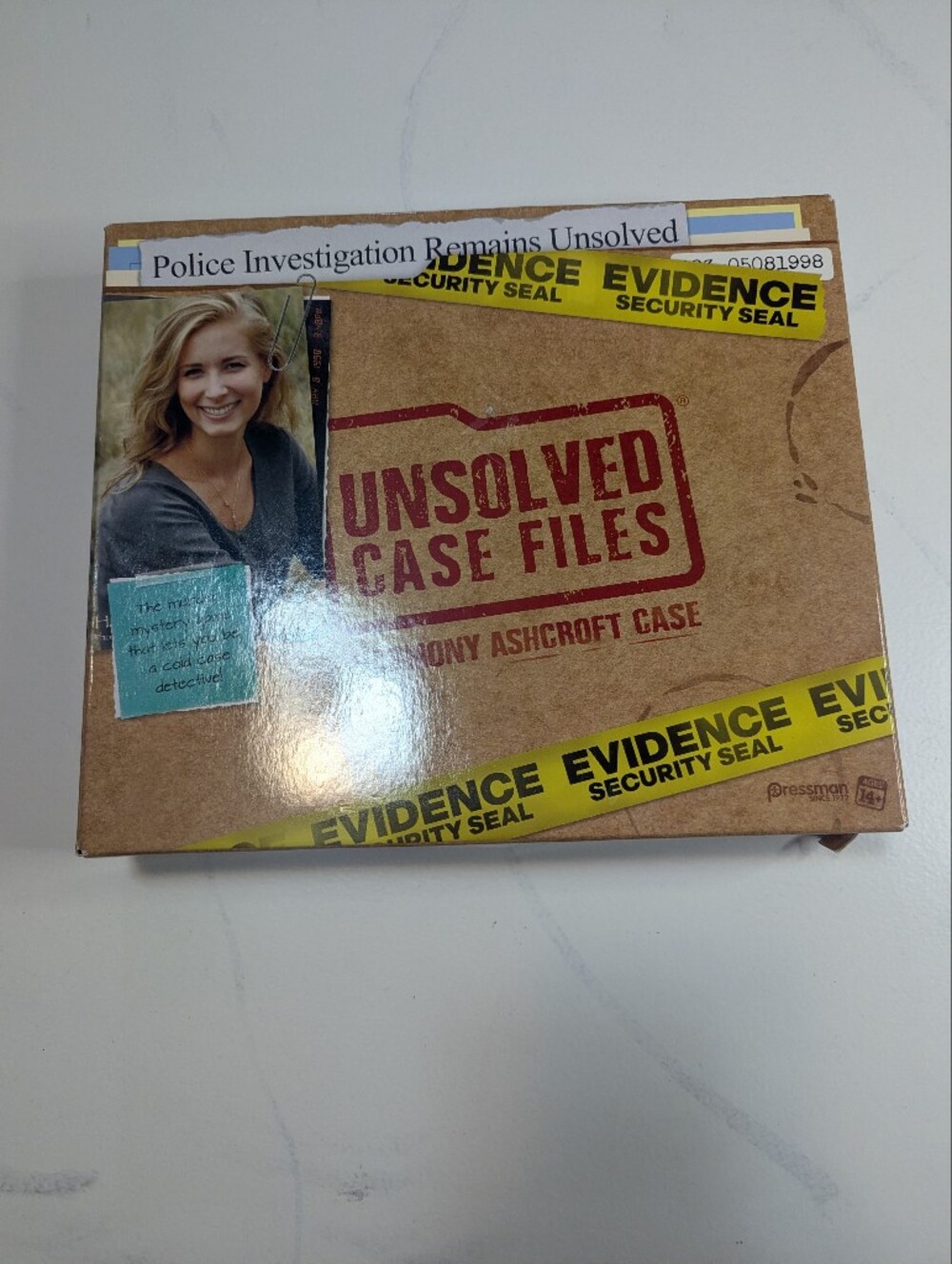 Unsolved Case Files Mystery- Harmony Ashcroft New